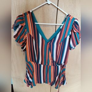 NWT Sandy & Sid spice market top SMALL